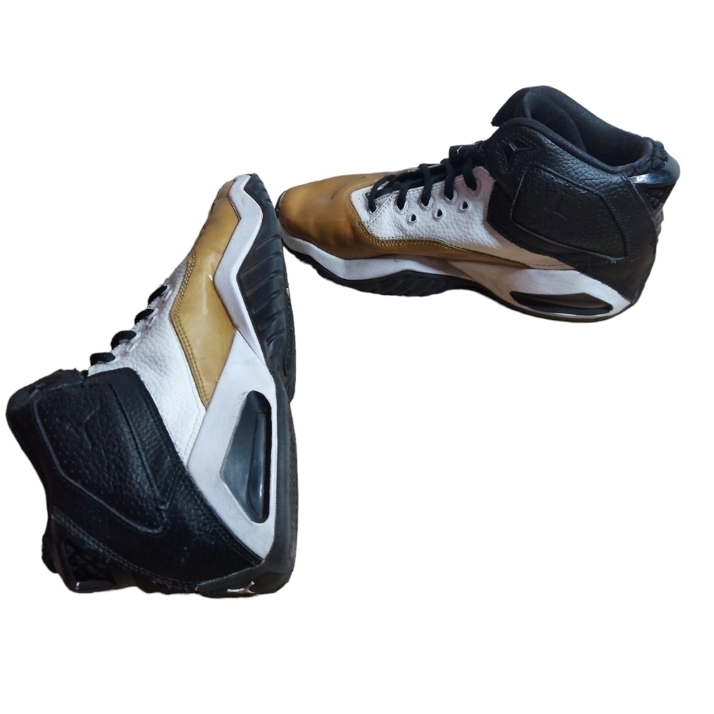 6.5y Air Jordan gold black‎ and white Nike - Picture 8 of 10